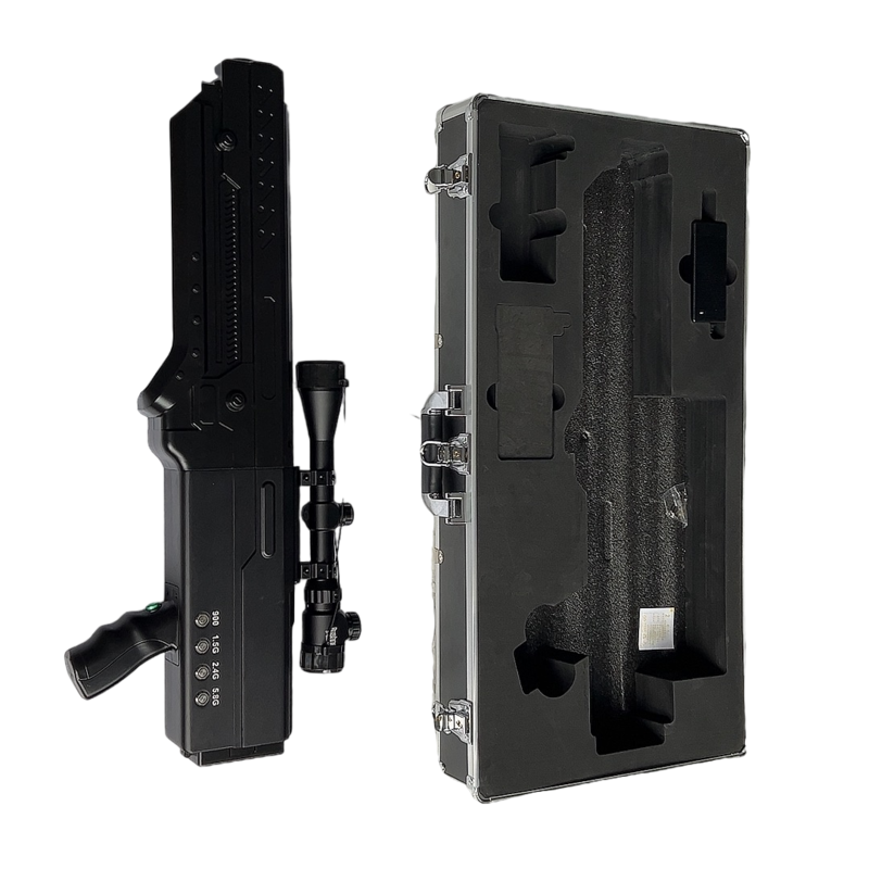  月湖手持便携式枪型低空防御反制四通道A型